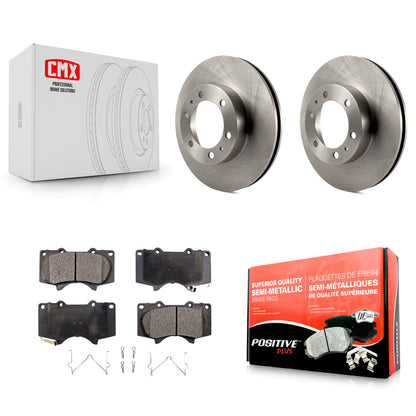 [Avant] Kit de Disque et plaquette (semi-métallique) de frein pour Toyota Tacoma 4Runner FJ Cruiser K8F-100535