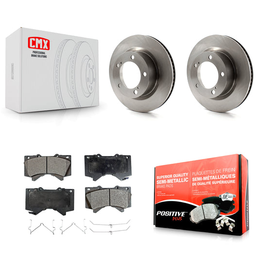 [Avant] Kit de Disque et plaquette (semi-métallique) de frein pour Toyota Land Cruiser Lexus LX570 K8F-100536