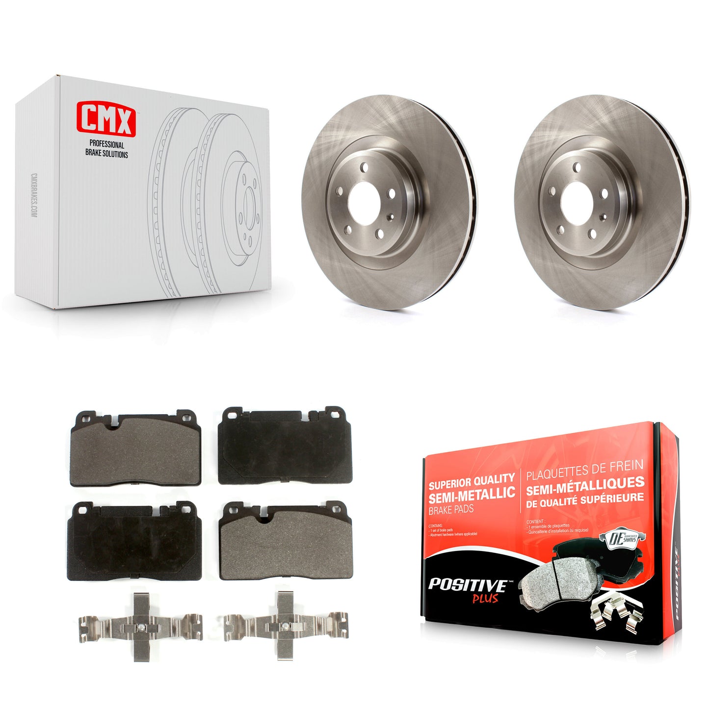 [Avant] Kit de Disque et plaquette (semi-métallique) de frein pour Audi Q5 K8F-100538