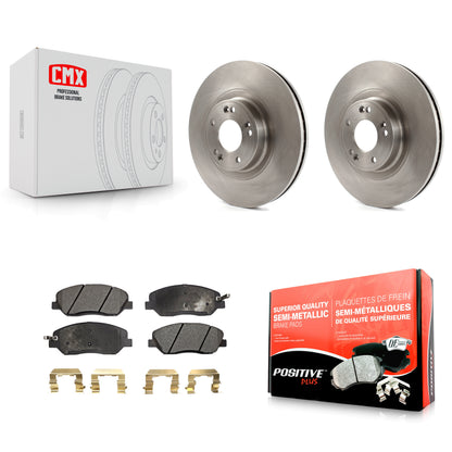 [Avant] Kit de Disque et plaquette (semi-métallique) de frein pour 2012 Hyundai Genesis 3.8L K8F-100545