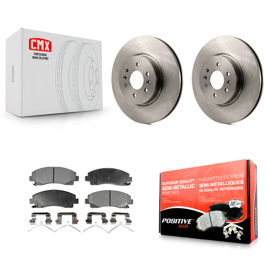 [Avant] Kit de Disque et plaquette (semi-métallique) de frein pour 2009-2014 Acura TL K8F-100551