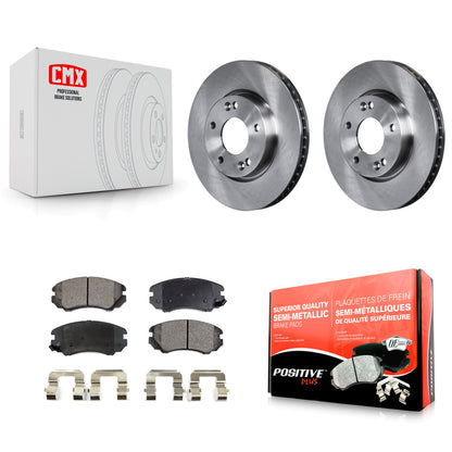 [Avant] Kit de Disque et plaquette (semi-métallique) de frein pour 2010-2011 Kia Soul 2.0L K8F-100555