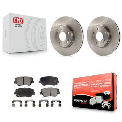 [Avant] Kit de Disque et plaquette (semi-métallique) de frein pour Kia Sorento Hyundai Santa Fe K8F-100560