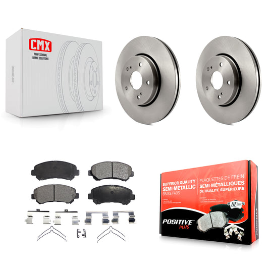 [Avant] Kit de Disque et plaquette (semi-métallique) de frein pour 2010-2013 Suzuki Kizashi K8F-100566