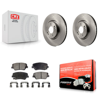 [Avant] Kit de Disque et plaquette (semi-métallique) de frein pour 2012-2017 Hyundai Azera K8F-100578