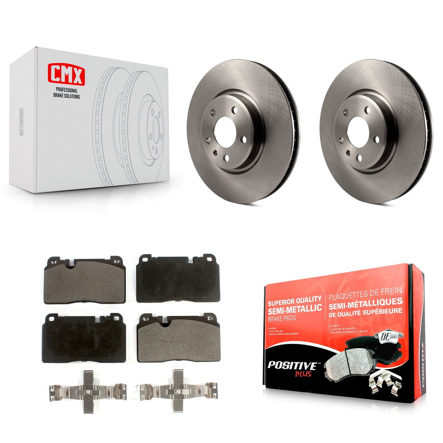 [Avant] Kit de Disque et plaquette (semi-métallique) de frein pour Audi Q5 K8F-100588