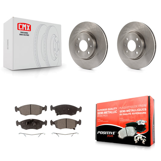 [Avant] Kit de Disque et plaquette (semi-métallique) de frein pour Fiat 500 K8F-100589