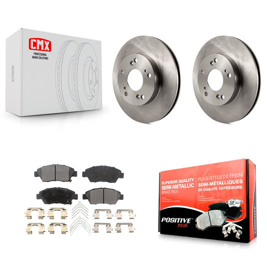 [Avant] Kit de Disque et plaquette (semi-métallique) de frein pour Honda Civic Acura ILX K8F-100593