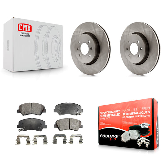 [Avant] Kit de Disque et plaquette (semi-métallique) de frein pour Kia Rio K8F-100599
