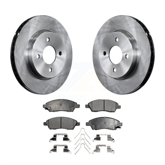 [Avant] Kit de Disque et plaquette (semi-métallique) de frein pour Nissan Versa Note Micra K8F-100600 par Transit Auto
