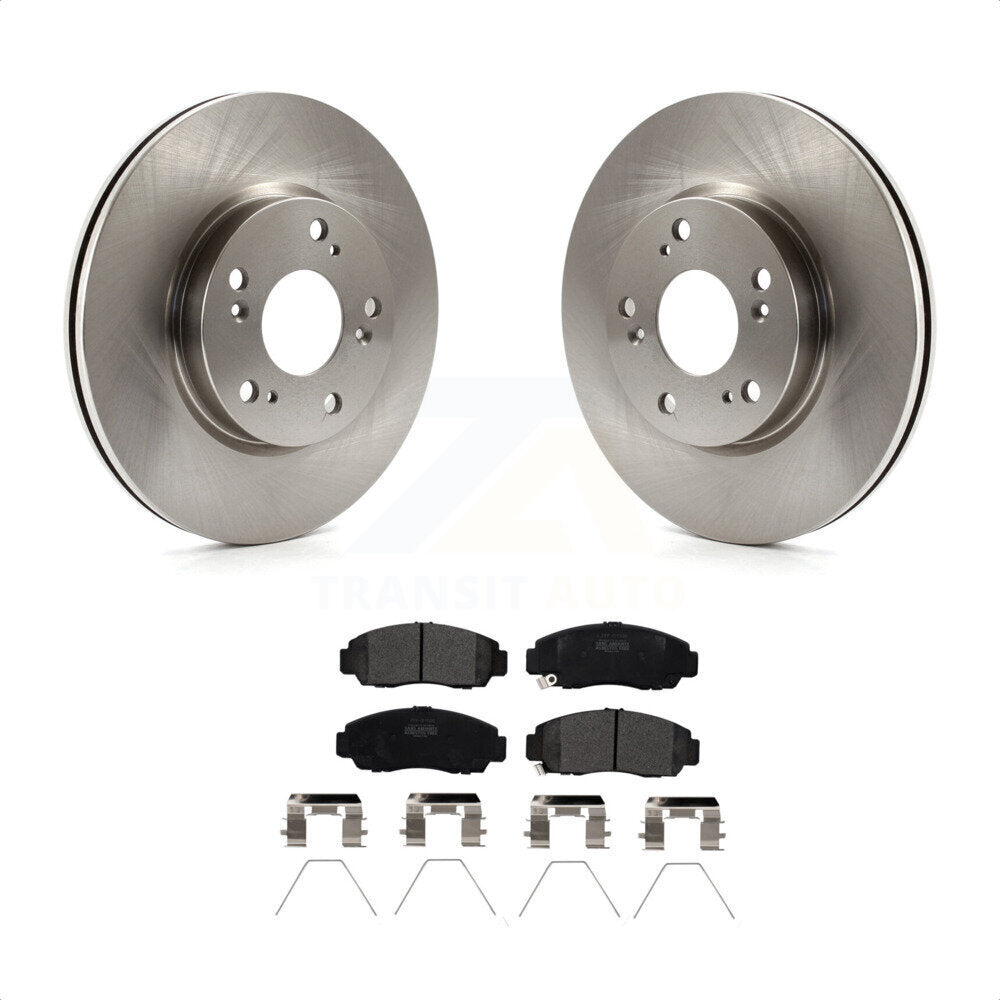 [Avant] Kit de Disque et plaquette (semi-métallique) de frein pour Honda Civic K8F-100602 par Transit Auto