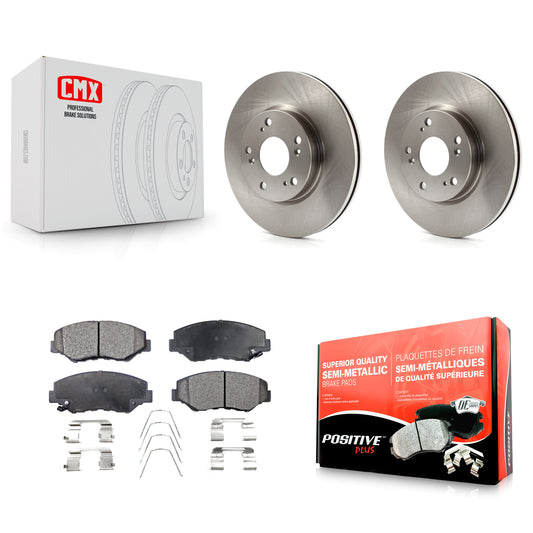 [Avant] Kit de Disque et plaquette (semi-métallique) de frein pour 2013 Acura ILX 2.0L K8F-100603