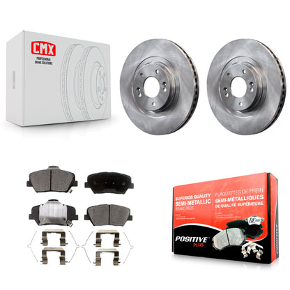 [Avant] Kit de Disque et plaquette (semi-métallique) de frein pour Kia Sorento Hyundai Santa Fe Sport K8F-100606