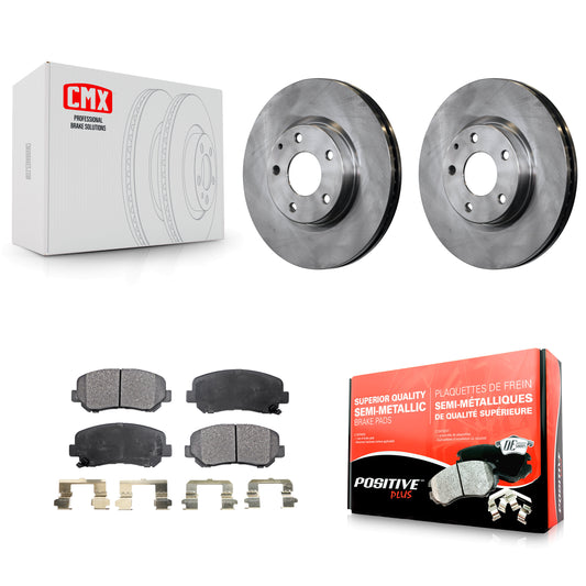 [Avant] Kit de Disque et plaquette (semi-métallique) de frein pour 2013-2015 Mazda CX-5 K8F-100608