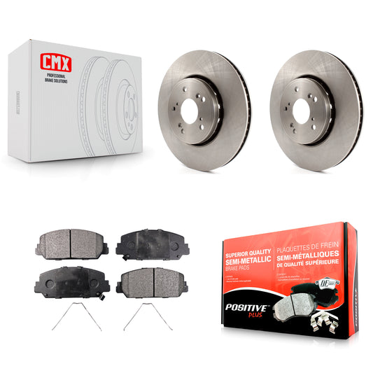 [Avant] Kit de Disque et plaquette (semi-métallique) de frein pour Acura RDX ILX K8F-100610