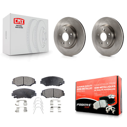 [Avant] Kit de Disque et plaquette (semi-métallique) de frein pour 2012-2016 Honda CR-V FWD K8F-100613