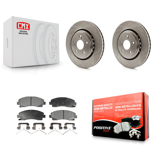 [Avant] Kit de Disque et plaquette (semi-métallique) de frein pour 2015-2020 Acura TLX K8F-100619