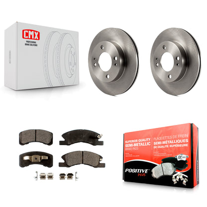 [Avant] Kit de Disque et plaquette (semi-métallique) de frein pour 2014-2015 Mitsubishi Mirage K8F-100622