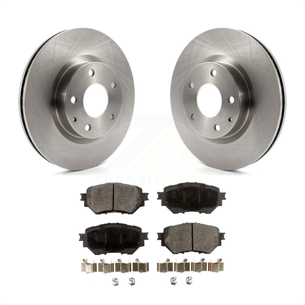 [Avant] Kit de Disque et plaquette (semi-métallique) de frein pour Mazda 3 Sport Vehicles Manufactured In Mexico 2.5L K8F-100625 par Transit Auto