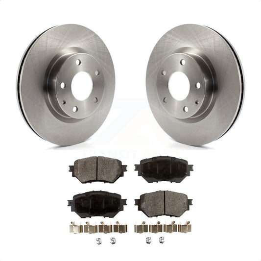 [Avant] Kit de Disque et plaquette (semi-métallique) de frein pour Mazda 3 Sport Vehicles Manufactured In Mexico 2.5L K8F-100625 par Transit Auto