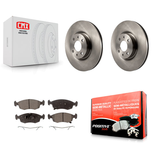 [Avant] Kit de Disque et plaquette (semi-métallique) de frein pour Fiat 500 K8F-100629