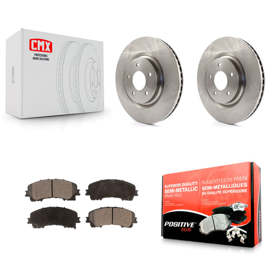 [Avant] Kit de Disque et plaquette (semi-métallique) de frein pour Nissan Rogue K8F-100634