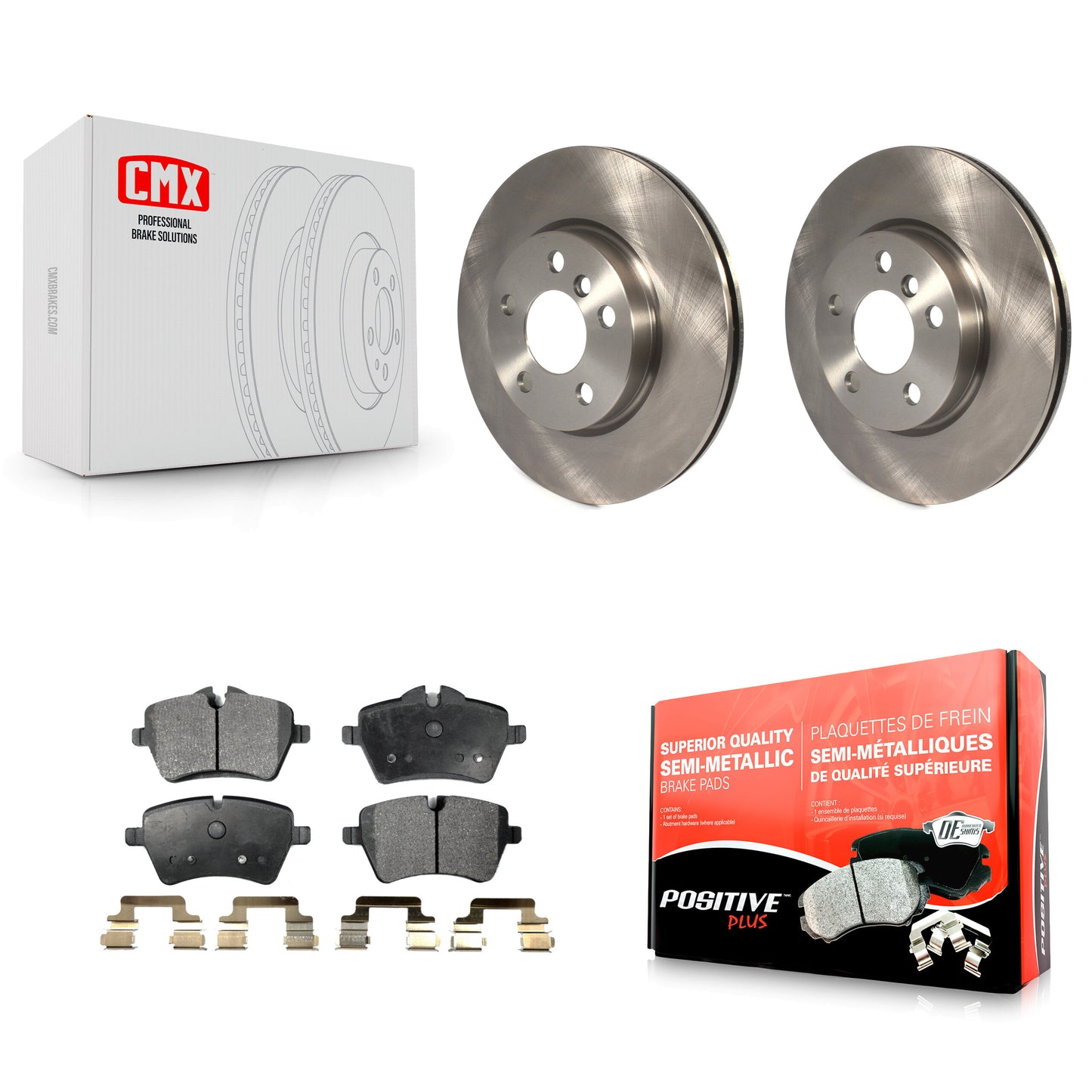 [Avant] Kit de Disque et plaquette (semi-métallique) de frein pour Mini Cooper K8F-100636