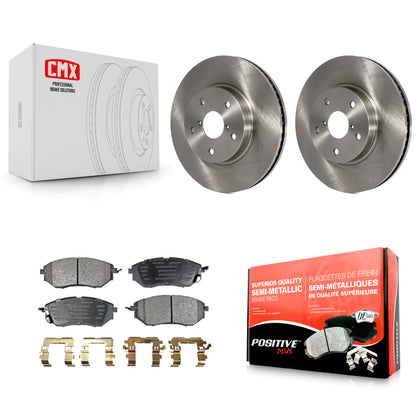 [Avant] Kit de Disque et plaquette (semi-métallique) de frein pour 2015 Subaru Legacy 2.5L K8F-100637