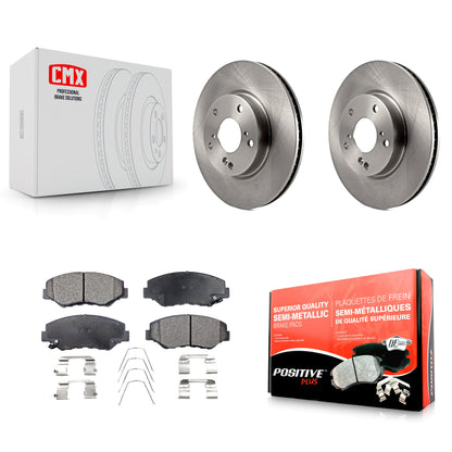 [Avant] Kit de Disque et plaquette (semi-métallique) de frein pour Honda Civic K8F-100643