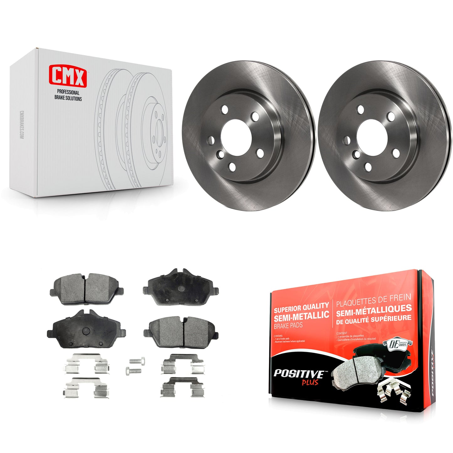 [Avant] Kit de Disque et plaquette (semi-métallique) de frein pour Mini Cooper K8F-100644