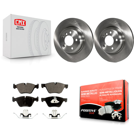 [Avant] Kit de Disque et plaquette (semi-métallique) de frein pour BMW 528i xDrive sans Performance Brakes K8F-100648