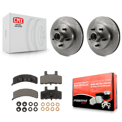 [Avant] Kit de Disque et plaquette (semi-métallique) de frein pour Chevrolet C1500 GMC Tahoe Suburban Yukon Express 1500 Savana K8F-100658