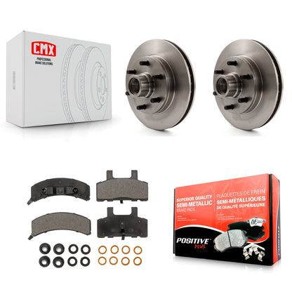 [Avant] Kit de Disque et plaquette (semi-métallique) de frein pour Chevrolet C2500 Express 2500 GMC Savana K8F-100661