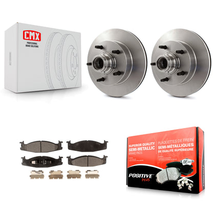 [Avant] Kit de Disque et plaquette (semi-métallique) de frein pour Ford F-150 E-150 Econoline K8F-100667