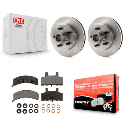 [Avant] Kit de Disque et plaquette (semi-métallique) de frein pour C1500 Chevrolet GMC Suburban K8F-100711