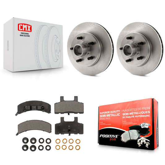 [Avant] Kit de Disque et plaquette (semi-métallique) de frein pour C1500 Chevrolet GMC Suburban K8F-100711