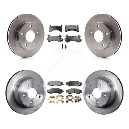 [Avant + Arrière] Kit de Disque et plaquette (semi-métallique) de frein pour 1997 Chevrolet S10 GMC Sonoma 4WD K8F-100712