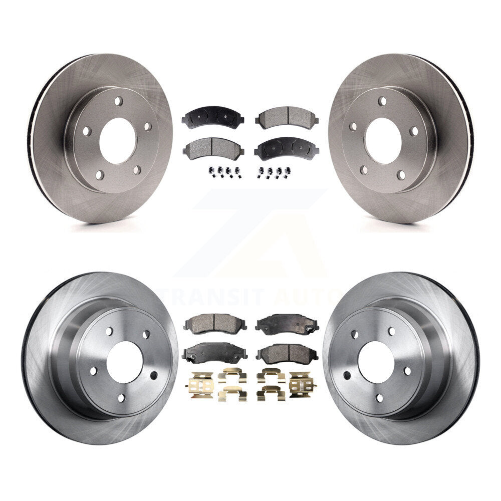 [Avant + Arrière] Kit de Disque et plaquette (semi-métallique) de frein pour 1997 Chevrolet Blazer GMC Jimmy K8F-100713