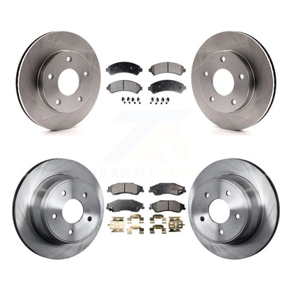 [Avant + Arrière] Kit de Disque et plaquette (semi-métallique) de frein pour 1997 Chevrolet Blazer GMC Jimmy K8F-100713