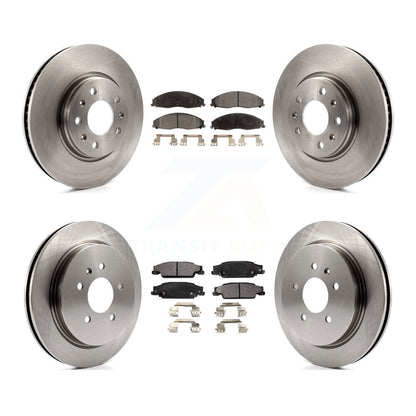 [Avant + Arrière] Kit de Disque et plaquette (semi-métallique) de frein pour Cadillac CTS STS K8F-100757