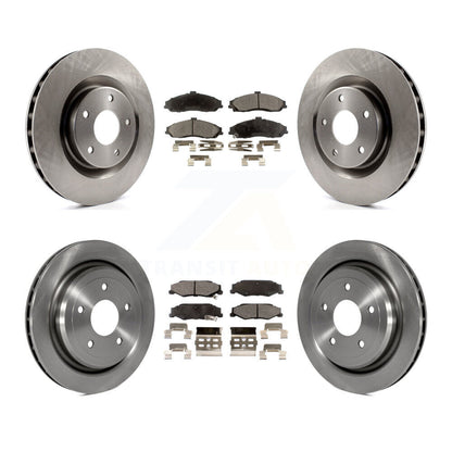 [Avant + Arrière] Kit de Disque et plaquette (semi-métallique) de frein pour Chevrolet Corvette Cadillac XLR K8F-100767