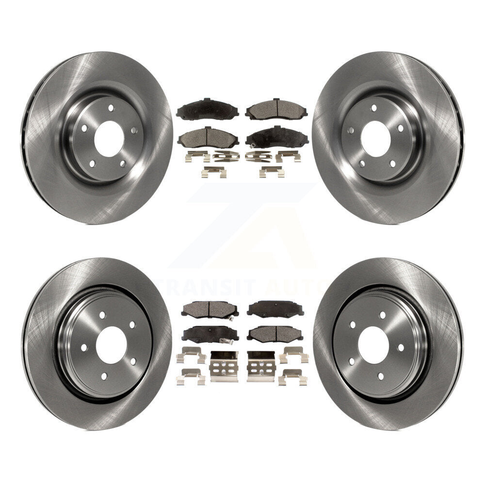 [Avant + Arrière] Kit de Disque et plaquette (semi-métallique) de frein pour Chevrolet Corvette Cadillac XLR K8F-100781