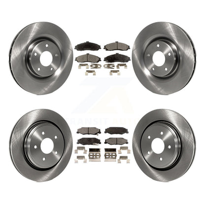 [Avant + Arrière] Kit de Disque et plaquette (semi-métallique) de frein pour Chevrolet Corvette Cadillac XLR K8F-100781