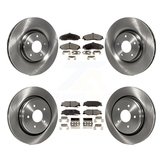 [Avant + Arrière] Kit de Disque et plaquette (semi-métallique) de frein pour Chevrolet Corvette Cadillac XLR K8F-100781