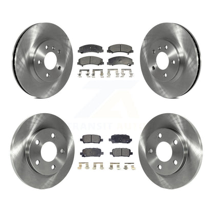 [Avant + Arrière] Kit de Disque et plaquette (semi-métallique) de frein pour Chevrolet Impala Limited K8F-100787