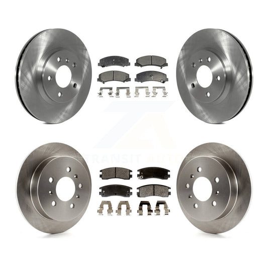 [Avant + Arrière] Kit de Disque et plaquette (semi-métallique) de frein pour Chevrolet Impala Monte Carlo K8F-100788