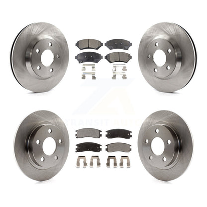 [Avant + Arrière] Kit de Disque et plaquette (semi-métallique) de frein pour 2005 Buick LeSabre Pontiac Bonneville Park Avenue K8F-100795