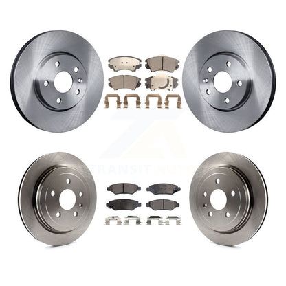 [Avant + Arrière] Kit de Disque et plaquette (semi-métallique) de frein pour 2010-2015 Chevrolet Camaro LT LS K8F-100816