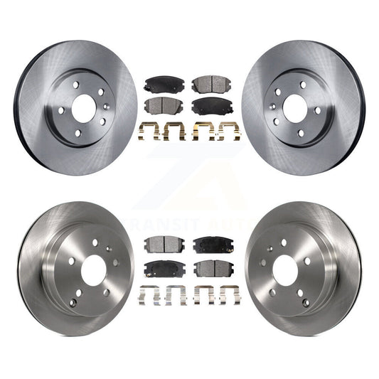 [Avant + Arrière] Kit de Disque et plaquette (semi-métallique) de frein pour 2010-2017 Chevrolet Equinox GMC Terrain K8F-100817