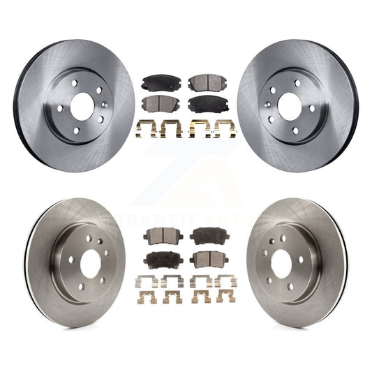[Avant + Arrière] Kit de Disque et plaquette (semi-métallique) de frein pour Chevrolet Malibu Impala Buick LaCrosse Limited Allure K8F-100818